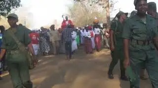 2024 Malaila Traditional Ceremony @ Luwaneni _ Carrying Mambwee Che Sefu/ Nsefu out from the arena
