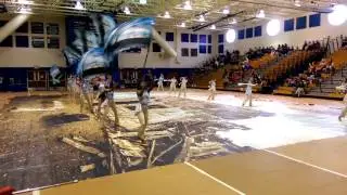 Seminole Ridge Hawks Winter Guard at Park Vista