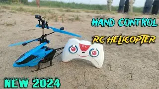 Hand Sensor RC Flying helicopter Unboxing & Testing | Infrared Induction Helicopter | Palm Control