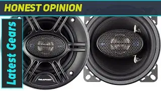 Blaupunkt GTX 401 4-Inch 240W 4-Way Coaxial Car Audio Speaker Unveiled: Best Sound Experience!