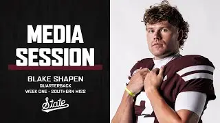 FOOTBALL | Blake Shapen Game Week vs. USM Media Session