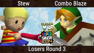 SSC 2023 - Stew (Lucas) Vs. Combo Blaze (Young Link) Smash Remix - SSB64