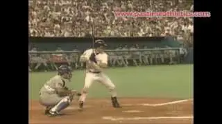Jeff Bagwell Slow Motion Home Run Baseball Swing - Hitting Mechanics Houston Astros MLB
