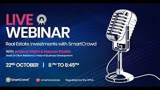 Real Estate Investments with SmartCrowd | Webinar