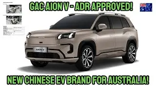 GAC Aion V - The latest Chinese EV Brand ADR Approved for Australia!