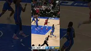 Can we get a speedgun on this pass from JWill? 😮&zwj;💨 #okcthunder