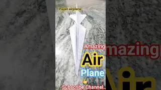 how to make a new paper airplane 🤔 best Origami super paper airplane #diy #origami #tutorial #shorts