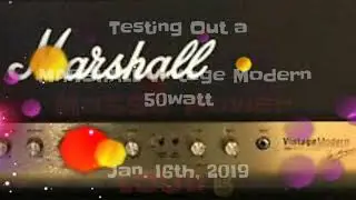 MARSHALL Vintage Modern Sound TEST (MaSSa Power )