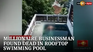 Millionaire businessman found dead in rooftop swimming pool