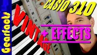 CASIO CT-310 with ZOOM BFX708