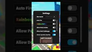 Best Setting For Mobile in [HyperShot] #roblox #gaming #hypershot #mobile