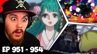 One Piece Episode 951, 952, 953, 954 Reaction - The Emperor Alliance