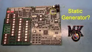 Midway Wolf Unit Arcade PCB Repair - Static In The Audio Solution