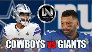 Cowboys vs Giants Live Play-By-Play Game  Reaction + More