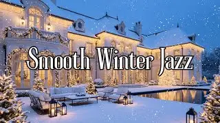 Smooth Jazz Cold Evening ❄️ &ndash; Early Winter Lounge Jazz ❄️ 24/7 Relaxing Music