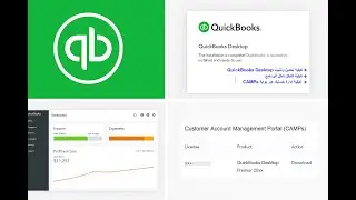 شرح QuickBooks Desktop التحميل + التثبيت + الاستخدام + إدارة الحساب عبر CAMPs