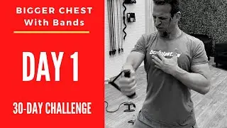 INSANE Resistance Bands CHEST EXERCISES Workout | 6 Min (HUGE PECS!)