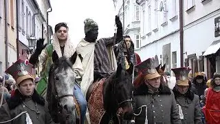 Orszak Trzech Króli ulicami Tarnowa - zvami.tv