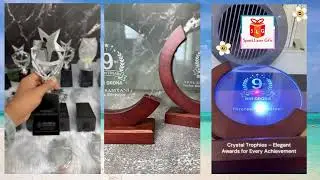 Premium Metal & Crystal Trophies | Perfect for Corporate Awards & Events
