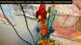 5 New Drawing Characters, and Lego Heihei + Forgotten 1 Drawing Character