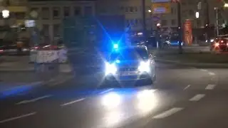 [800.Video] Neuer Löschzug + Polizeigroßeinsatz nach Randale in Frankfurt
