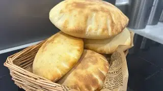 How to make Kebab Bread at Home || Pita Bread || Easy Kebab Bread or Pita Bread Recipe 
