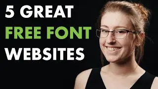 5 Great FREE FONT Websites for designers