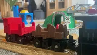 The unboxing series/ GeoTrax tracktown railway