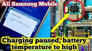 Samsung J210f Unable To Charging Paused, Battery Temperature Too High