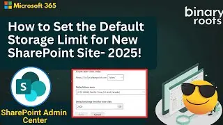 How to set the default Storage limit for new SharePoint sites in SharePoint Admin Center