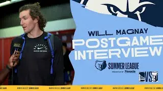 Will Magnay Postgame Interview vs. Golden State Warriors | NBA Summer League