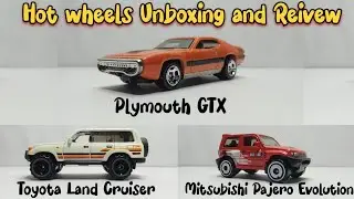 Hot wheels Pajero, Land Cruiser and play Mouth Unboxing & Review |