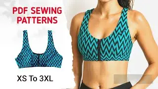 Sewing a Zip Front Crop Top 