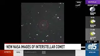NASA shares photos of comet from beyond our solar system as it approaches Earth flyby
