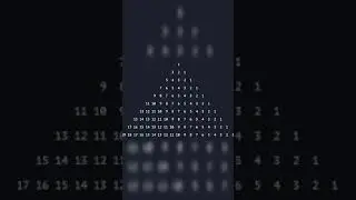 #Shorts 🔥🔥 #Java_Code 💻📒 Number Program 1to 19 Pyramid style 🔺️🔺️