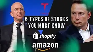 6 Types of Stocks You Should Know #investing #amozon #shopify