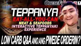 Teppanya Eat All You Can | Interactive Dining Experience! | Low Carb Q&A Live Mukbang EP 027