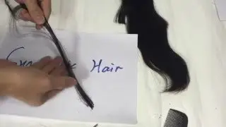 Burn Test: Synthetic Hair VS 100% Human Hair VS Elfin Hair​ Weave