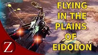 Archwing Combat - Warframe Plains of Eidolon Gameplay