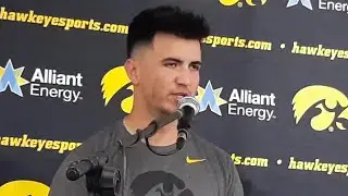 Watch now: Hawkeye QB Alex Padilla on his play at Ohio State