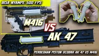 PERBEDAAN PISTON DCOBRA AK 47 DAN DCOBRA M416