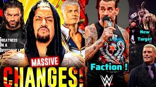 🚨BREAKING! SummerSlam LAST SHOCKING CHANGES 🤯| CM Punk FACTION In WWE? Wyatt Sicks NEXT TARGET |