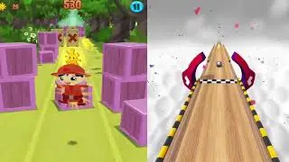 Tag With Ryan vs Going Balls 3D Speedrun All Levels Gameplay 2023