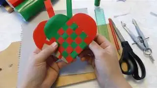 Скандинавское украшение на ёлку своими руками - Рождественская корзина -