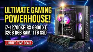 Evounic Gaming PC Review | i7-12700KF & RX 6900 XT Power