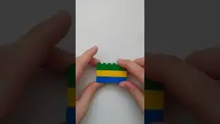 🇬🇦 Gabon Flag / LEGO / 10662 / Build & Rebuild / Building Instructions / How To Build / DIY / Bricks