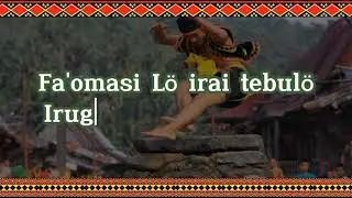 Larosa ba Zega | Lagu Nias | Lirik Lagu Larosa ba Zega | A. S Daeli