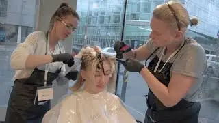 ПРАКТИЧЕСКАЯ ОТРАБОТКА PERFECT BLOND, ТАЛЛИН 2017