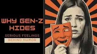 Why Gen-Z hides serious feeling behind humor? 