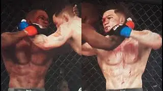 EA SPORTS UFC BLOODY BRAWL KYREE JACKSON🆚ANTHONY AUGELLO